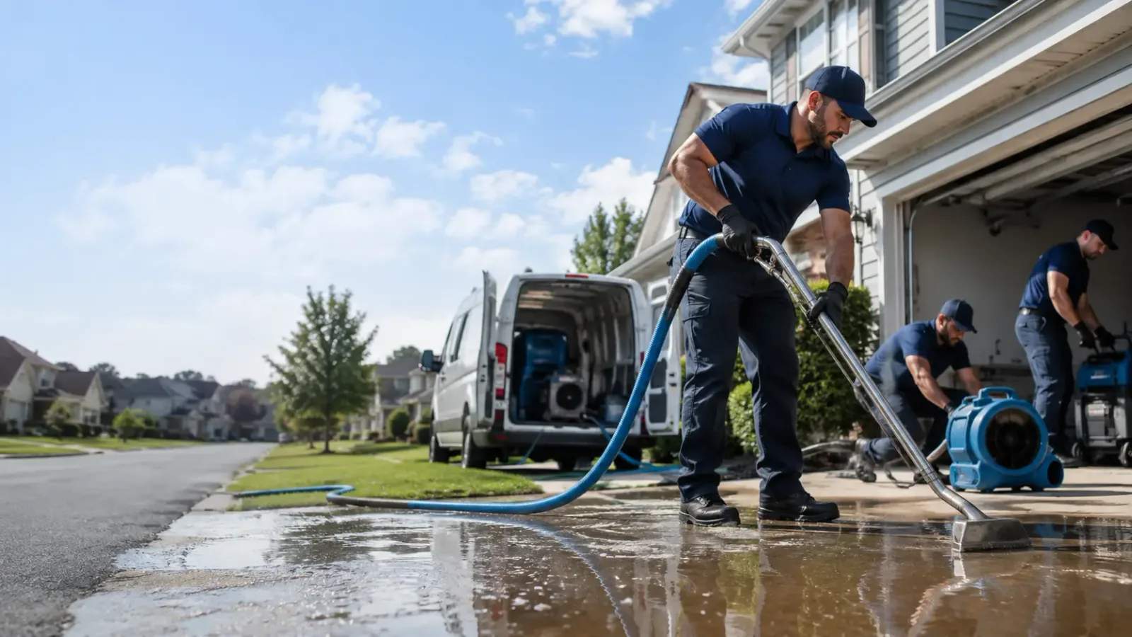 Flood Damage Restoration in West Point, IA